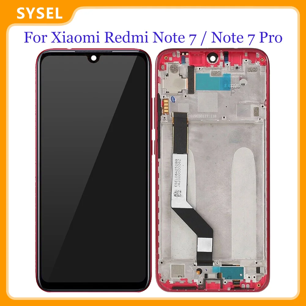 Оригинальный ЖК-дисплей для Xiaomi Redmi Note 7 Pro Mi дигитайзер сенсорная панель в сборе |