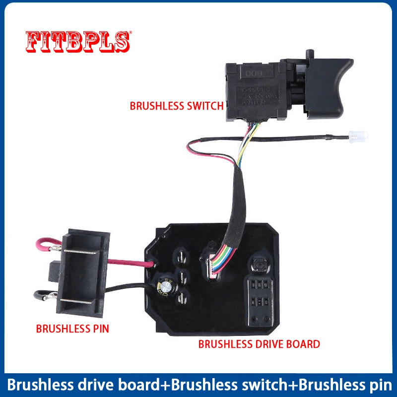 

Горячая распродажаПодходит для 2106/161/169 бесщеточного электрического привода гаечного ключа контроллер материнской платы аксессуары переключатель скорости