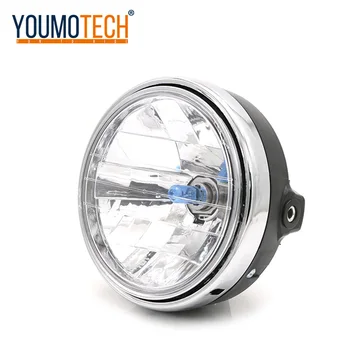 

Motorcycle Round Head Light Crystal Headlight Front Lamp Head Light for Honda CB400 VTEC I II III IV CB750 VTR250 CB Hornet 250