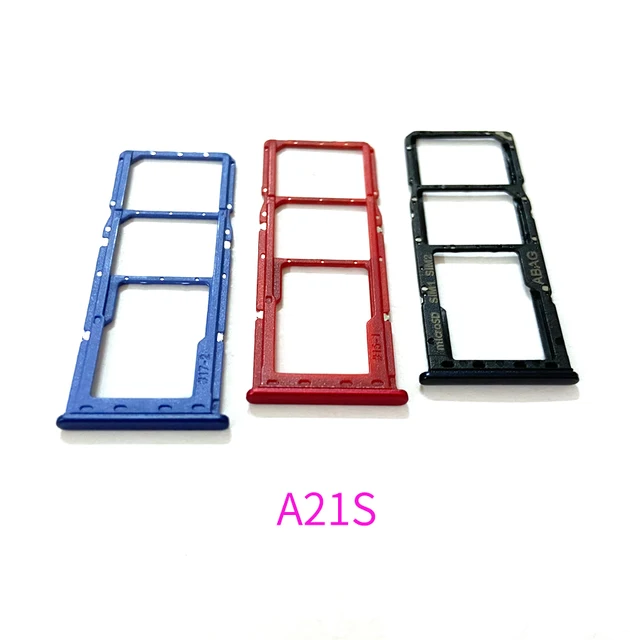 Micro Sd A21s Sim Card Tray For Samsung Galaxy A21S A217 SIM Card
