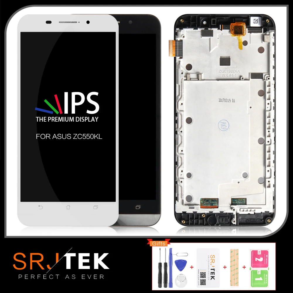Оригинальный ЖК дисплей для ASUS Zenfone Max две SIM карты 4G LTE сенсорный экран ZC550KL
