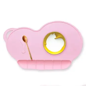 

Baby Silicon Plate Sucker Slip-resistant One Piece Silicone Placemat Dining Table Mat Baking Bakeware Mat