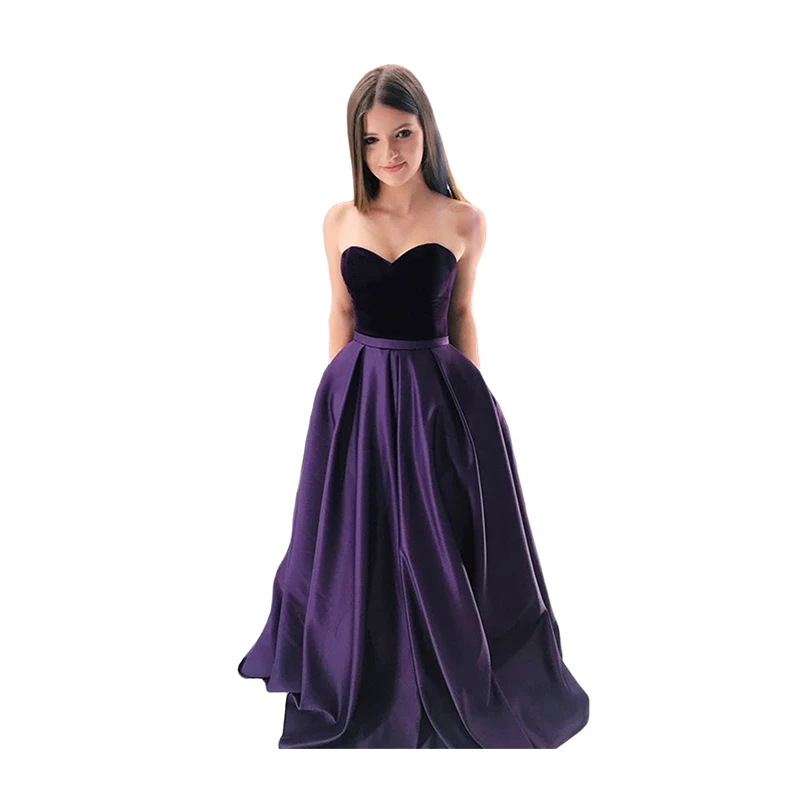 Sweetheart Prom Dresses 2020 Strapless 