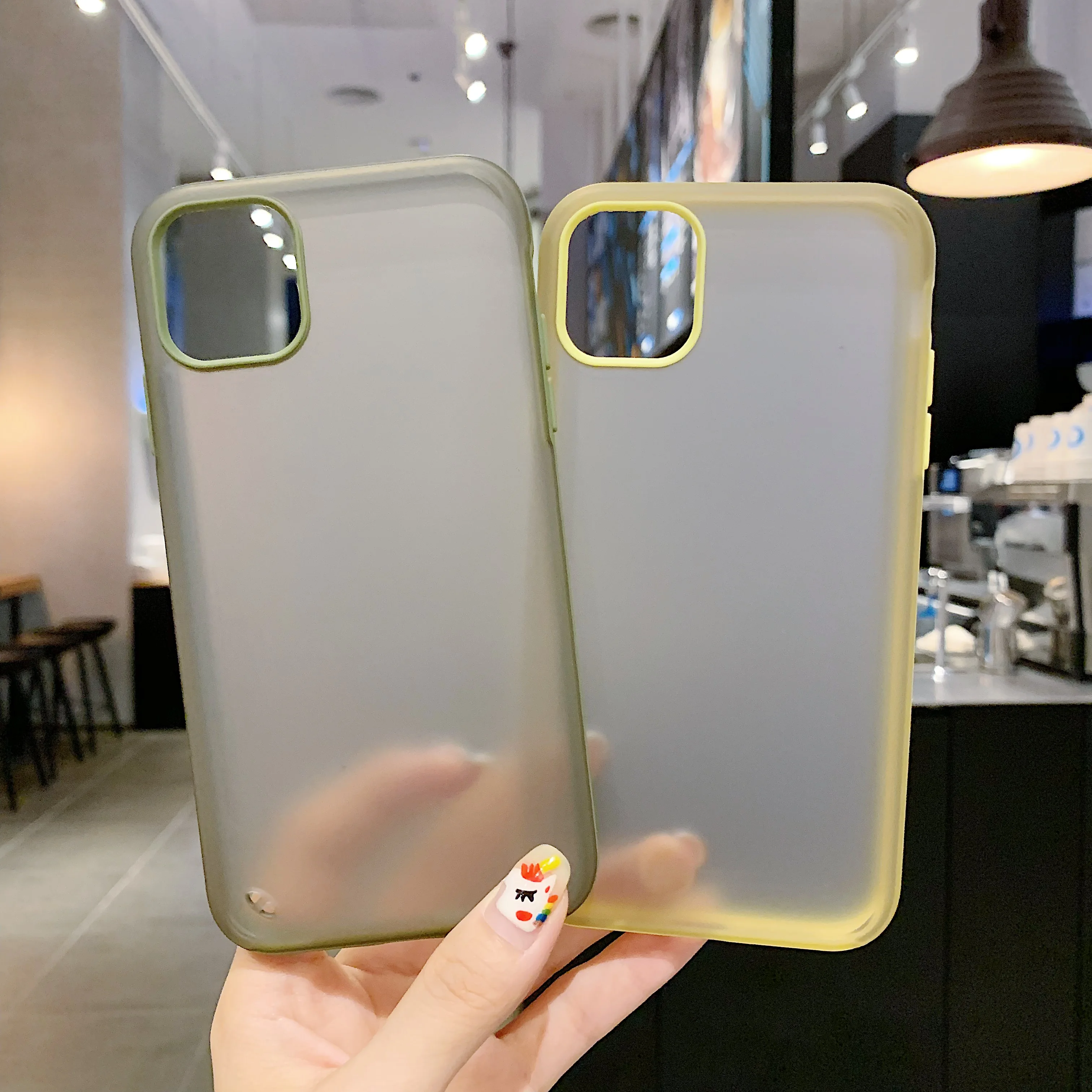 Phone Case For iPhone 11 Soft Silicone Cover On Xs Max XR XS Hard PC Pro 7 8 Plus Coque |