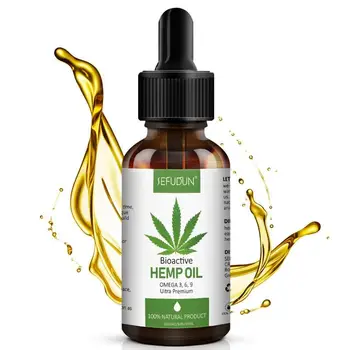 

30ml Hemp Seed Oil 5000mg Hemp CBD Oil Bio-active Herbal Drops Organic Essential Oil Relieve Stress Pain Relief Help Sleep