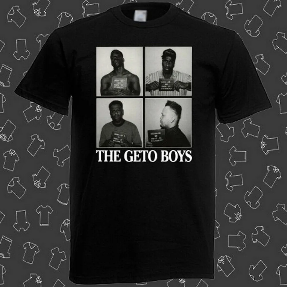 GETO Мальчики Geto рэп хип хоп мужские черные топы Футболка размер S до 3XL