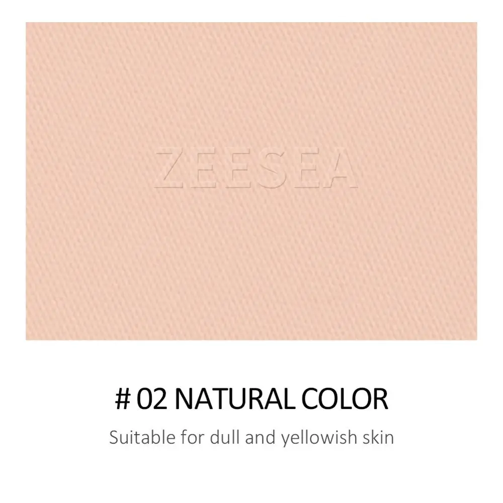 ZEESEA 3 Colors Makeup Face Powder Oil Control Long Lasting Powder Cake Pressed Powder Pallete Highliter 4