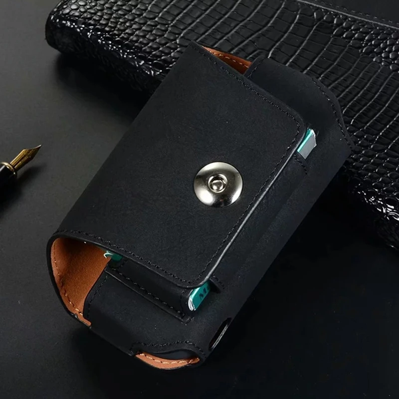 Чехол для хранения электронных сигарет для IQOS 3 чехол сумка защитный держатель Чехол кошелек чехол для IQOS из искусственной кожи чехол