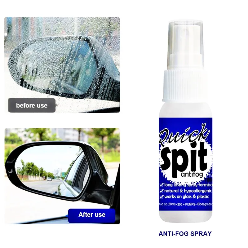 

30Ml Anti-fog Agent Waterproof Rain-proof Car Wash Maintenance Car Window Glass Bathroom Mask Goggles Cleaner Car Cleaning TSML1