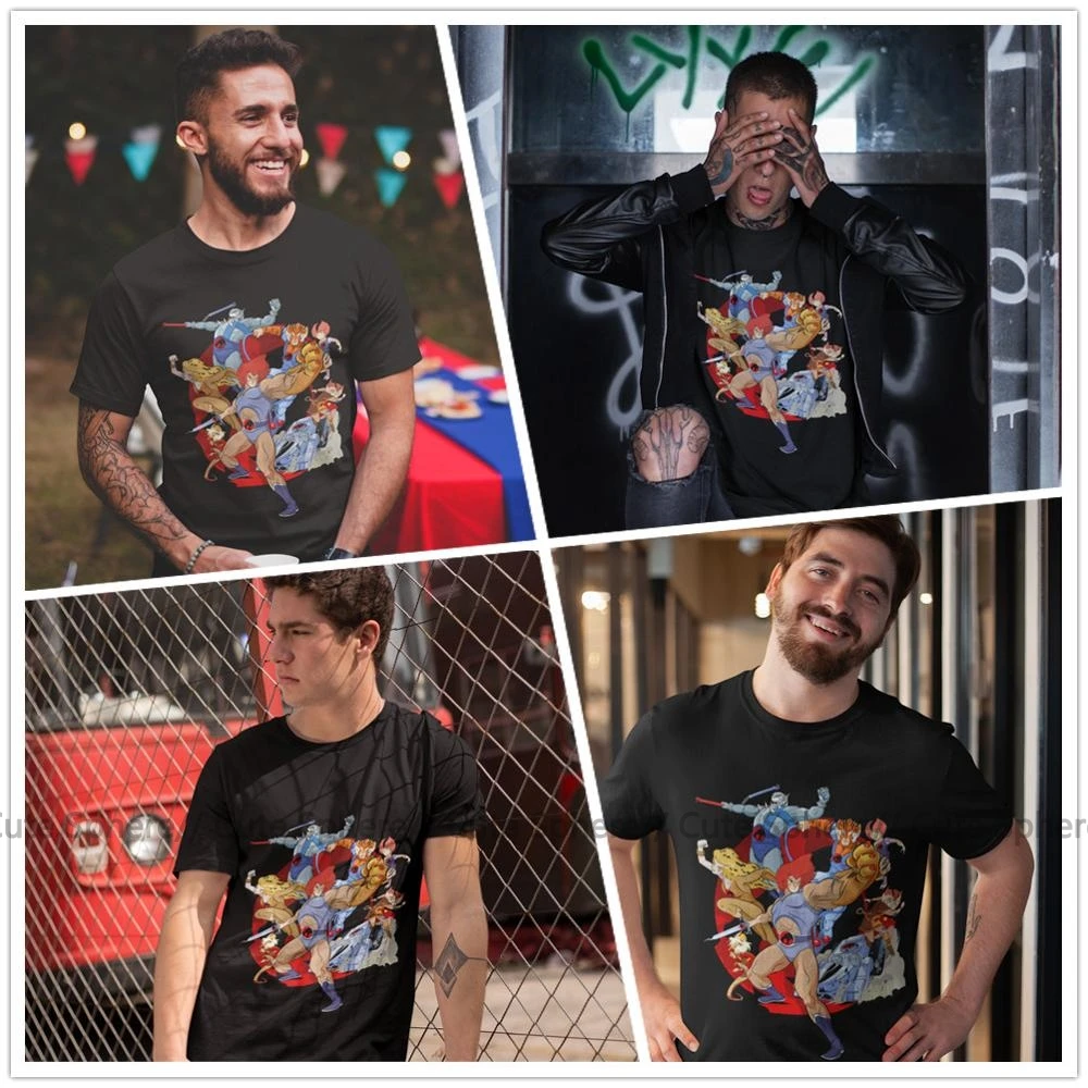 Cena Thundercats T Shirt Thundercats koszulka z nadrukiem XXX koszulka męska Awesome 100 procent bawełny z krótkim rękawem prosta koszulka