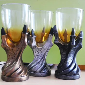 

3D Mug Creativity Skull Dragon Claw Cup Dragon Glass Shot Cup Beer Glass Cup Whisky Bar Personality Wine Glass