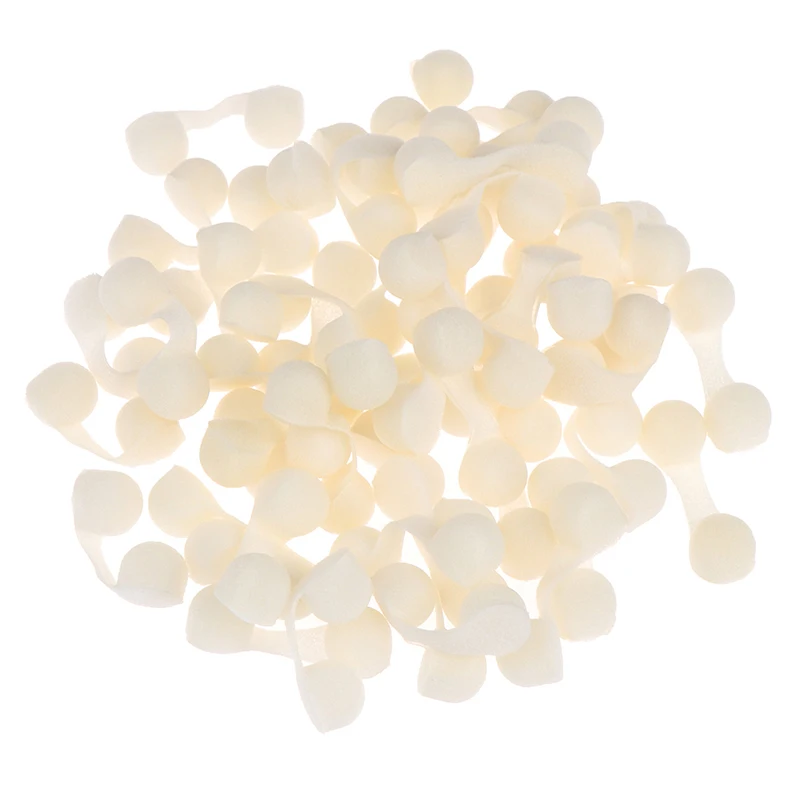 50Pcs/lot Anti-pollution Tanning Nasal Plug Spray Nose Filters Sponge Black/White tanning nasal filters