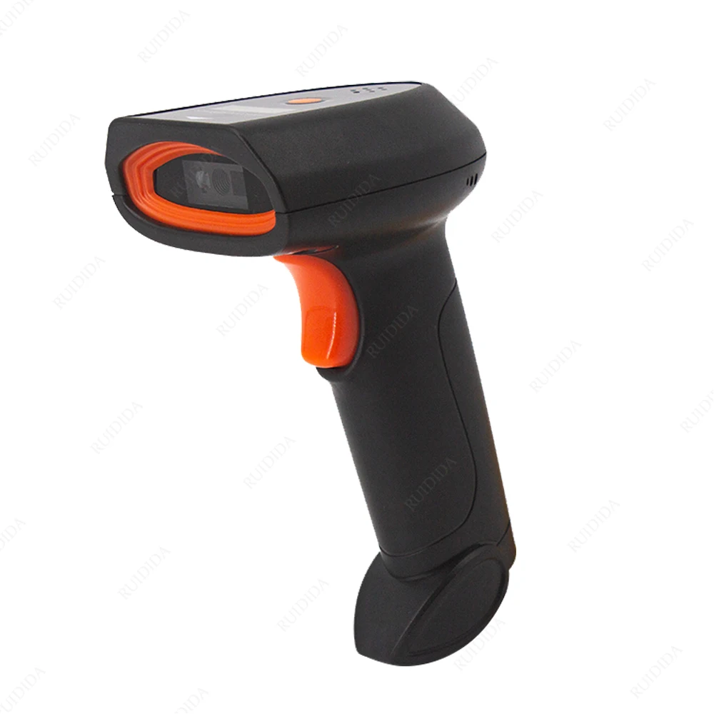 high speed scanner AI Intelligent Voice Barcode Scanner 2d Wireless Code Reader Scanner Wireless 2D Bluetooth Bar code Scanner QR Code Reader 2d portable document scanner