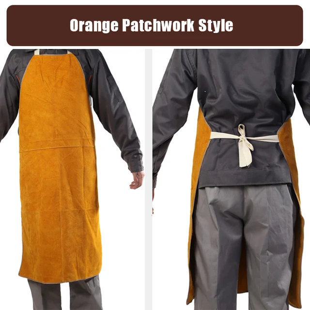 Leather Welding Apron Sleeve For Welder Carpenter Blacksmith Protection Clothes