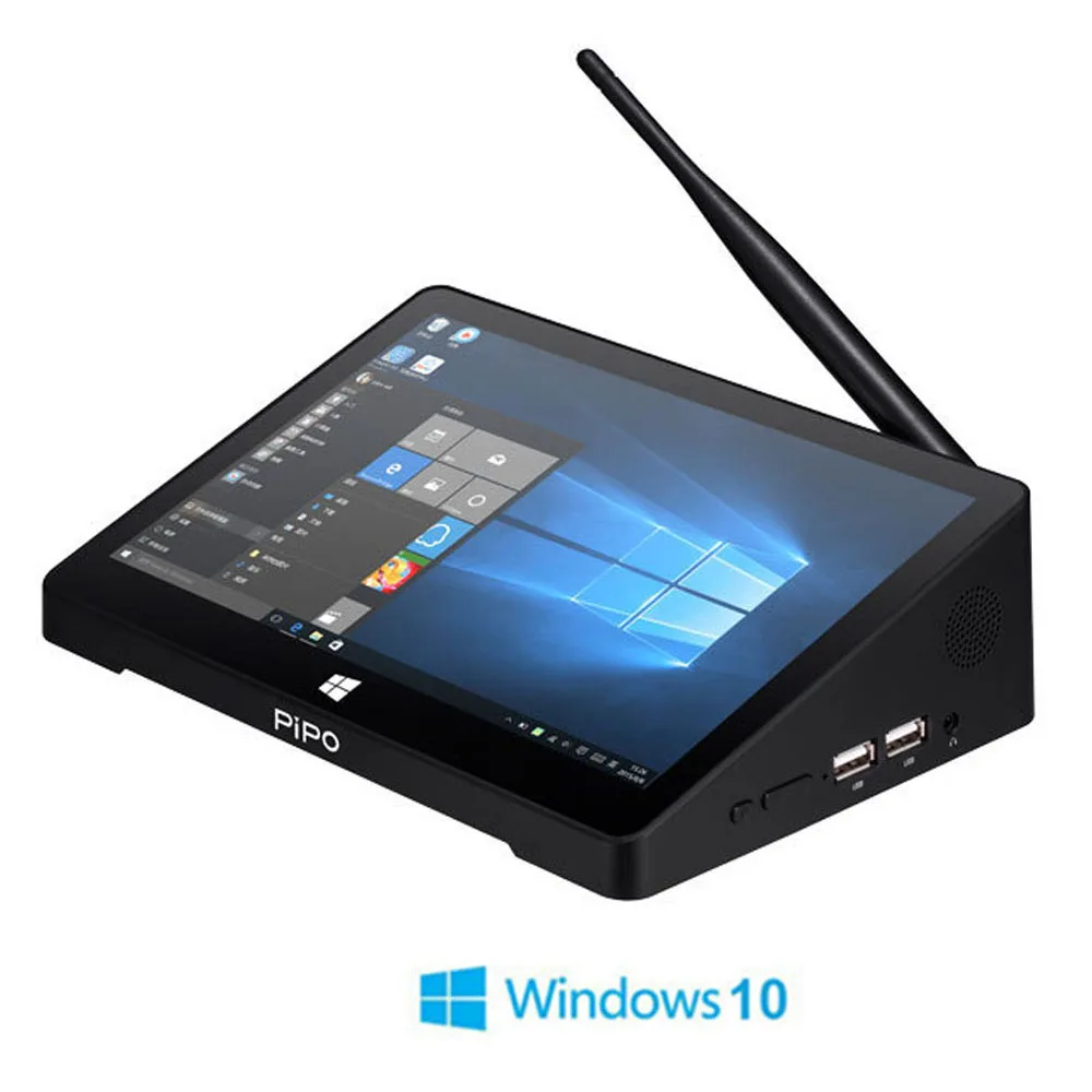  Pipo X9S Win 10 Mini PC Intel Cherry trail Z8300 Quad Core 4G/64G 2G/32G Smart TV Box 8.9 1920*1080