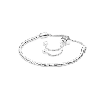 

2020 Fashion original 925 sterling silver decorated with shiny stars handmade accessories adjustable bracelet ladies gift 598528