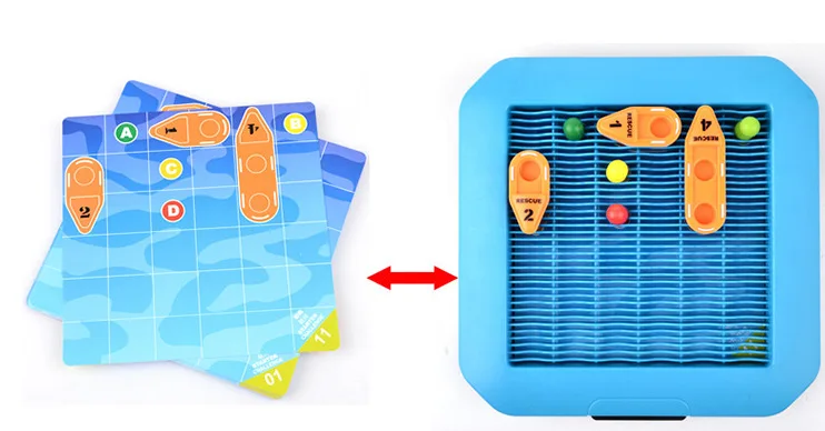 

Xiaoguaidan Rescue Plan Sea Rescue Space Imagining Logical Thinking Training Educational Game Toy