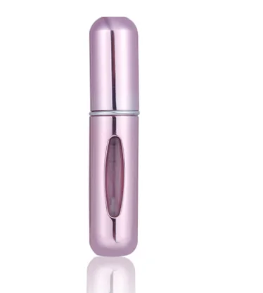 Оранжевый Парфюмерный флакон с распылителем Алюминиевый распылитель портативный косметический контейнер для путешествий флакон для духов спрей контейнер - Цвет: Оранжевый