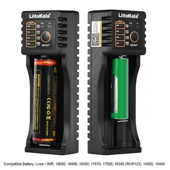 

Liitokala Lii-100 Battery Charger for 18650 26650 4.35V / 3.2V / 3.7V / 1.2V Rechareable Battery