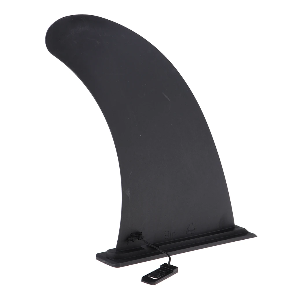 Longboard Surfboard Surfing Fins Thruster For Future Base Flex Thruster Surf Fin Set Black