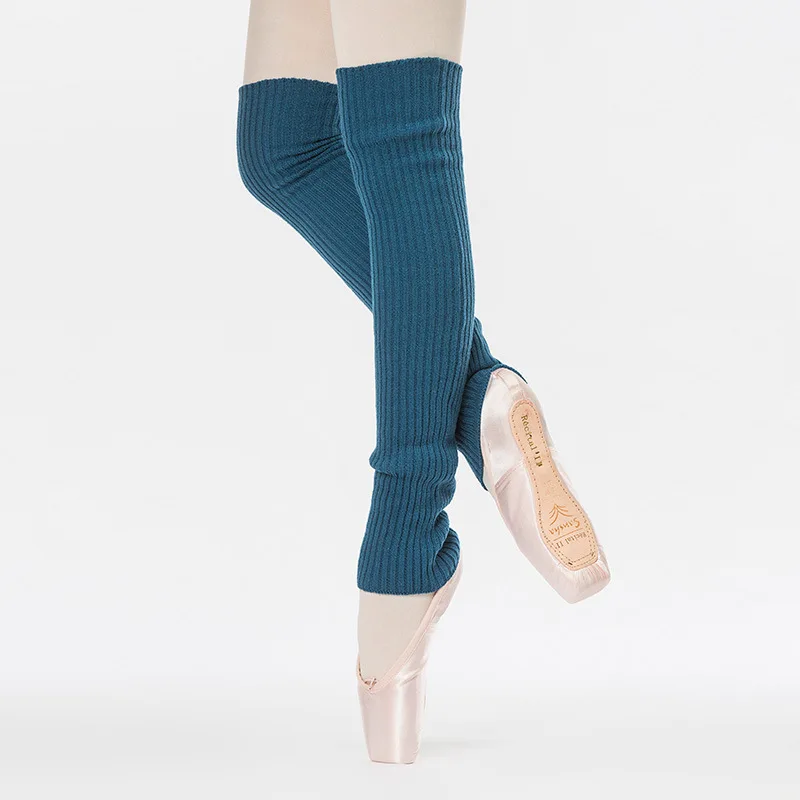 France Adult Female Knitted Dancing Training Work Preheating Warm Guetre-m Ballet Protective Clothing