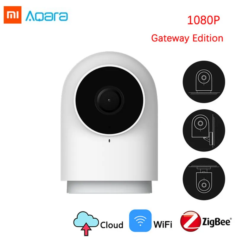 Skup Najnowszy inteligentny aparat fotograficzny Aqara G2 1080P Gateway Edition Zigbee link inteligentne urządzenia IP Wifi bezprzewodowa chmura bezpieczeństwo w domu