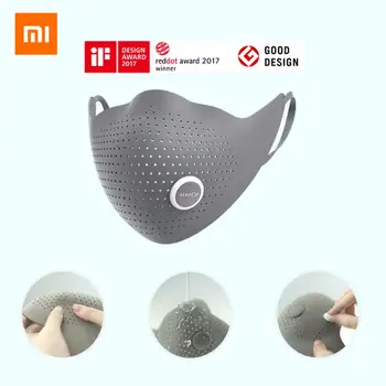 

Xiaomi mijia AirPOP Air Wear PM0.3 / pm2.5 Anti-haze Face Mask With 2pcs Filter Adjustable Ear Hanging Comfortable Face Masks