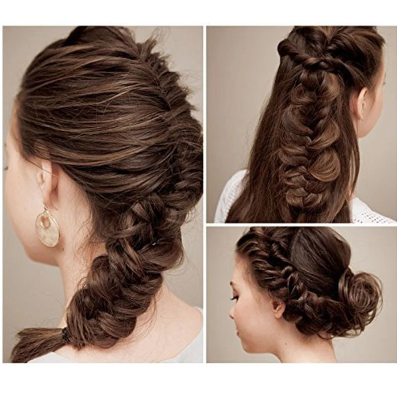 Fishbone Braid Wave Braid Twist Plate Hair Trimmer Styler Fishbone Curling iron Twisted braided hair styling tool