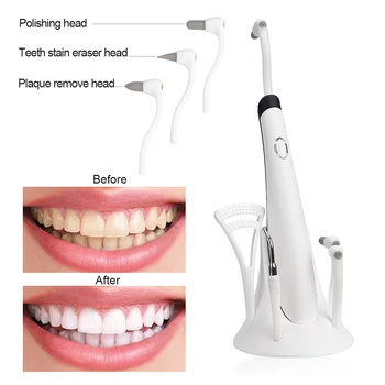 

5 In 1 Electric D ental Calculus Remover D ental Oral Irrigator D ental Plaque Remover with LED Tooth Cleaning Tool