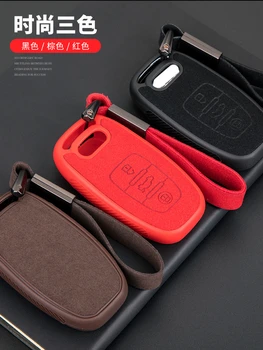 

Auto Protection Key Covers Car Styling Case For Audi A6L A4L Q5 A3 A4 B6 B7 B8 Smart TPU Shell Accessories key cover cap