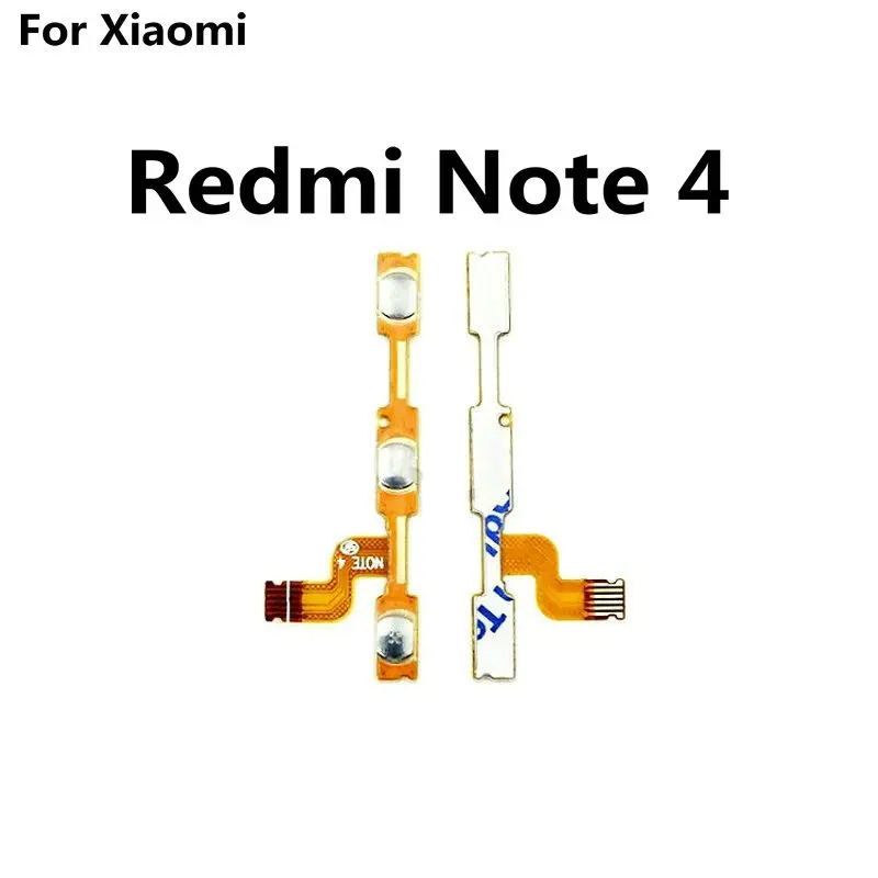 Новинка для Xiaomi Redmi Note 4 4X Pro Global Боковая кнопка гибкий кабель питания громкости FPC