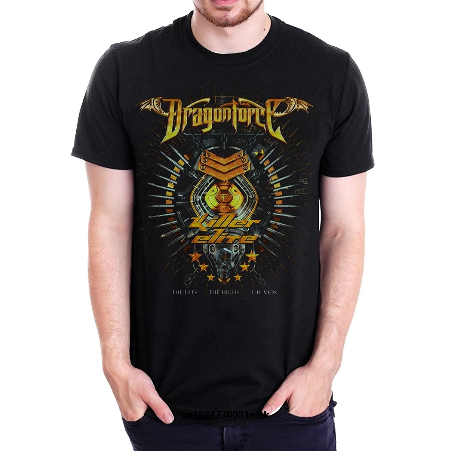 Men t shirt Dragonforce Killer Elite 