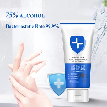 

100ml Practical Wash-Free Gel Sanitizer Quick-drying Anti-bacteria Moisturizing Portable 24 Hour Defense Cleaner Health Care
