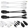 5 Pairs CCTV Passive POE Adapter Cable Power Over Ethernet POE Injector Waterproof For IP Security Camera 5