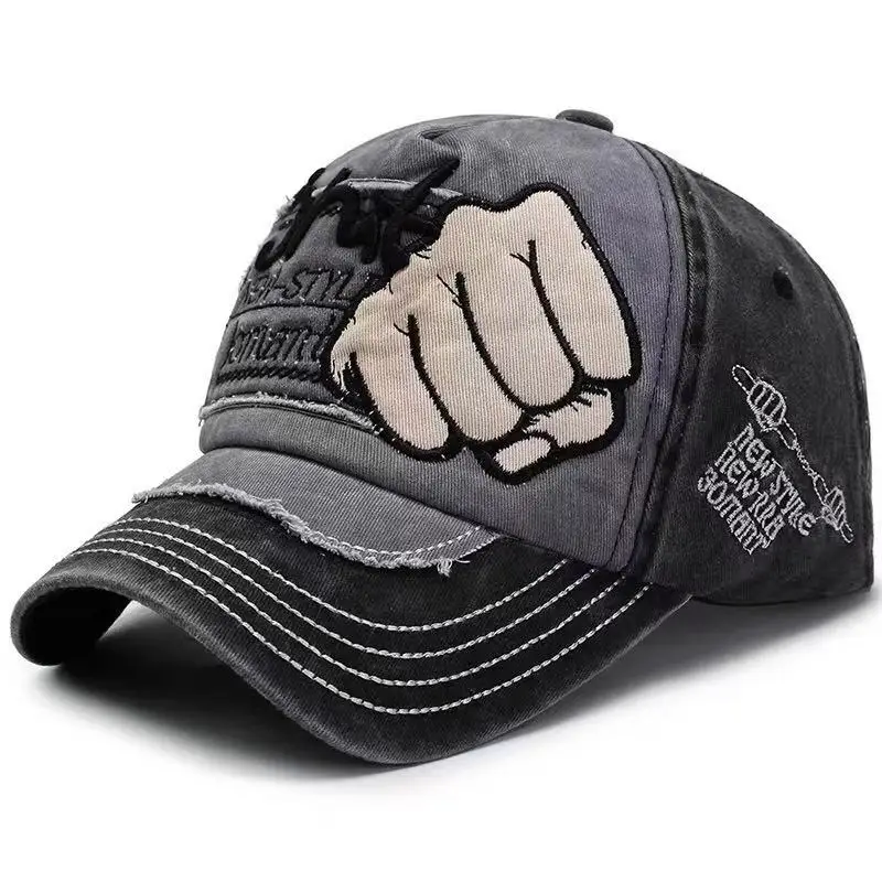 Snapback бейсбольная кепка Borduren hoed voor mannen vrouwen Katoen, повседневная сетчатая Кепка в стиле хип-хоп, Кепка унисекс, pet groothandel