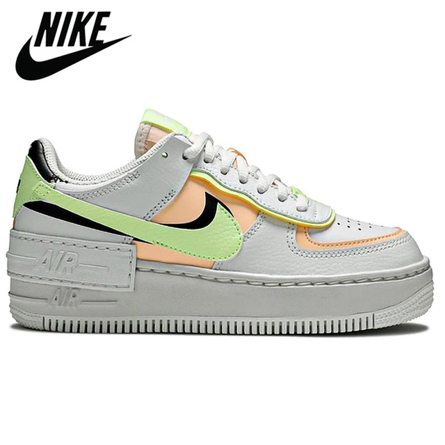 Authentieke Nike Air Force 1 Shadow AF1 Lage Een Bleke Ivoor Pastel Zeil  Sparren Aura Vrouwen Skateboarden Schoenen Sport Sneakers|Skateboarden| -  AliExpress