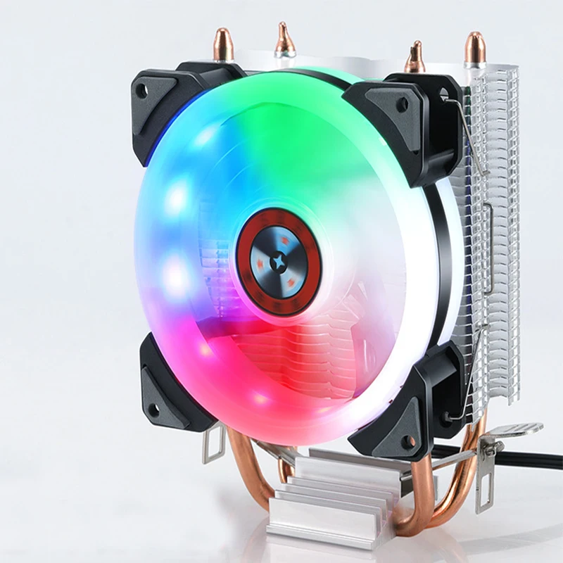 Радиатор охлаждения процессора тихий вентиляторы для Intel LGA775 1155 1156 ПК компьютер