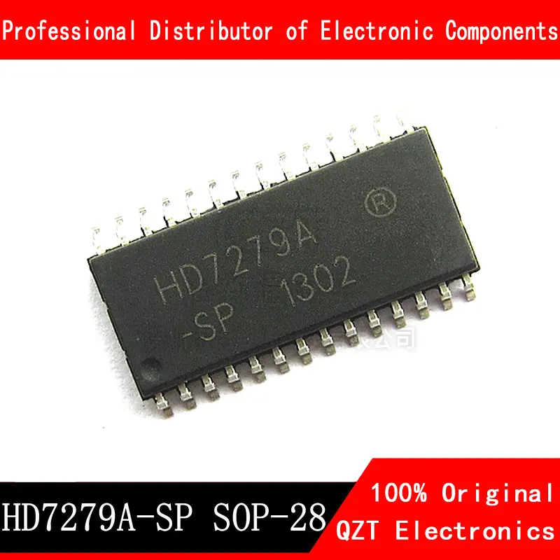 10pcs/lot HD7279A-SP HD7279A HD7279 SOP-28 Keyboard intelligent control chip new original In Stock voionair 10pcs rubber keypad digital number keyboard for mtp3150 radio