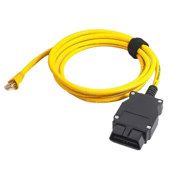 

Ethernet To OBD Diagnostic Cable E-Sys Icom Coding Interface Cable for Bmw Enet