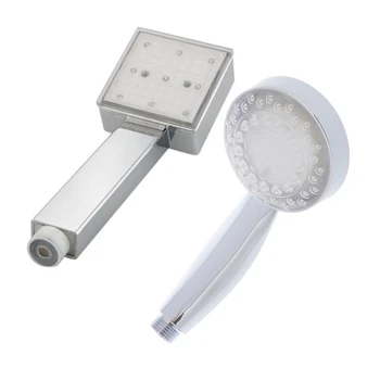 

HOT-2 Pcs Shower Head Shower Handheld Bathroom Changing Shower Head Sprayer Handheld Bath-22.5 Cm & 21Cm