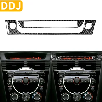

For Mazda RX-8 RX8 SE3P JM1FE 04-08 Accessories Dashboard Message Display Panel Frame Carbon Fiber Modified Interior Sticker