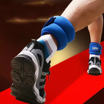 comprar Bolsa De Ferro E Areia Para Exercício, Moletom Para Treinamento De Força, 1 Par, 1kg Academia De Corrida