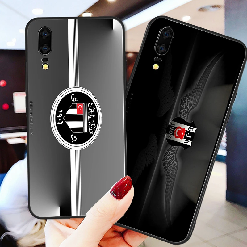 

Yinuoda Phone Case For Besiktas FC Huawei P9 lite P10 Shell DIY Case Burak Yilmaz For P8 lite 2017 mate 10 P30 lite NOVA lite