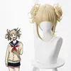 Boku No Hero Academy-Peluca de cabello sintético, Cosplay de My Hero Academy, Himiko Toga, fiesta de rol ► Foto 1/5