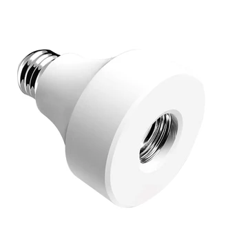 

E26 E27 WiFi Smart Light Socket Lamp Holder App Timer Voice Control Compatible with Google Assistant Amazon Alexa
