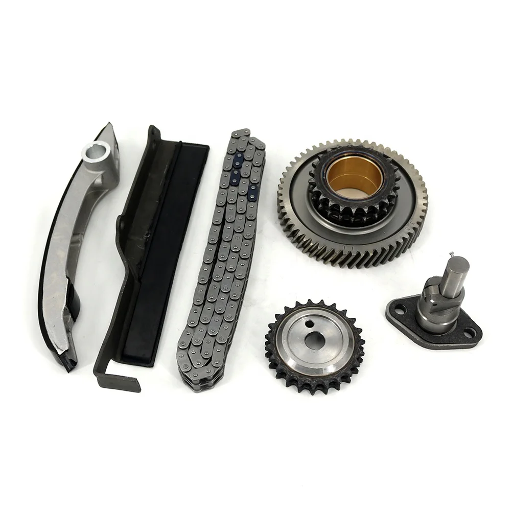 

double 4M40 Auto Engine Parts Timing Chain Kit 6 piece sheet set for diesel 2.8l