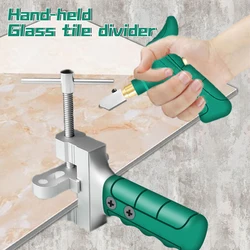 Cortador de vidro multifuncional, de alta resistência, portátil, doméstico, alicate de corte de azulejo de vidro, carboneto, cortador de azulejo, faça você mesmo, ferramenta de mão