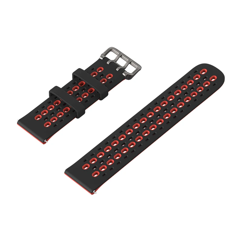 Ремешок для часов Xiaomi Huami 22 мм(ширина) Силиконовый Браслет Для Xiaomi Huami Amazfit GTR(47 мм) Pace Stratos 3