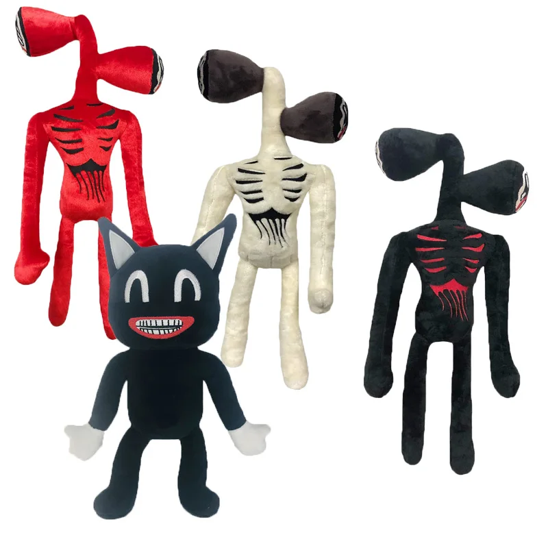 Siren Head Horror Plush Toy Traffic Light Siren Head Soft Stuffed Doll Kids  Gift