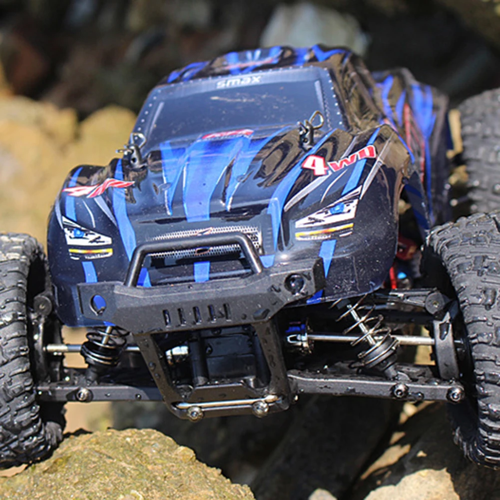1/16 2,4G 4WD Электрический радиоуправляемый Багги внедорожный Рок Гусеничный автомобиль грузовик детская игрушка прочные хорошо спроектированные Шины Шипы подарки игрушки